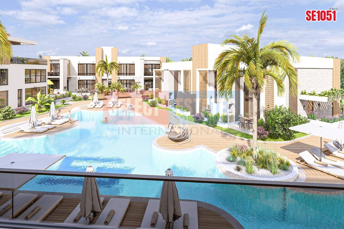 Modern Garden Apartment in Tuzla