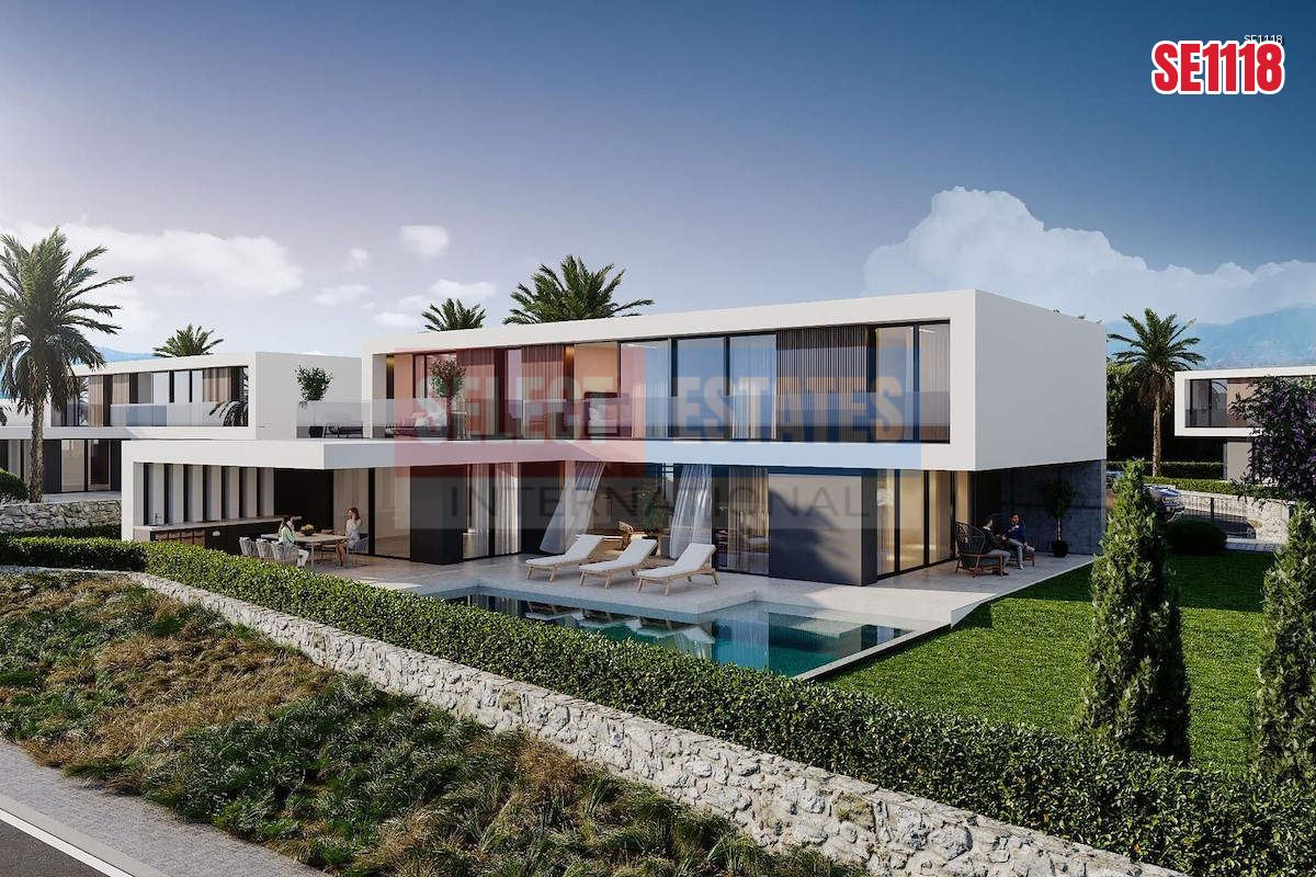 Çatalköy'de Deniz Manzaralı Lüks Villa
