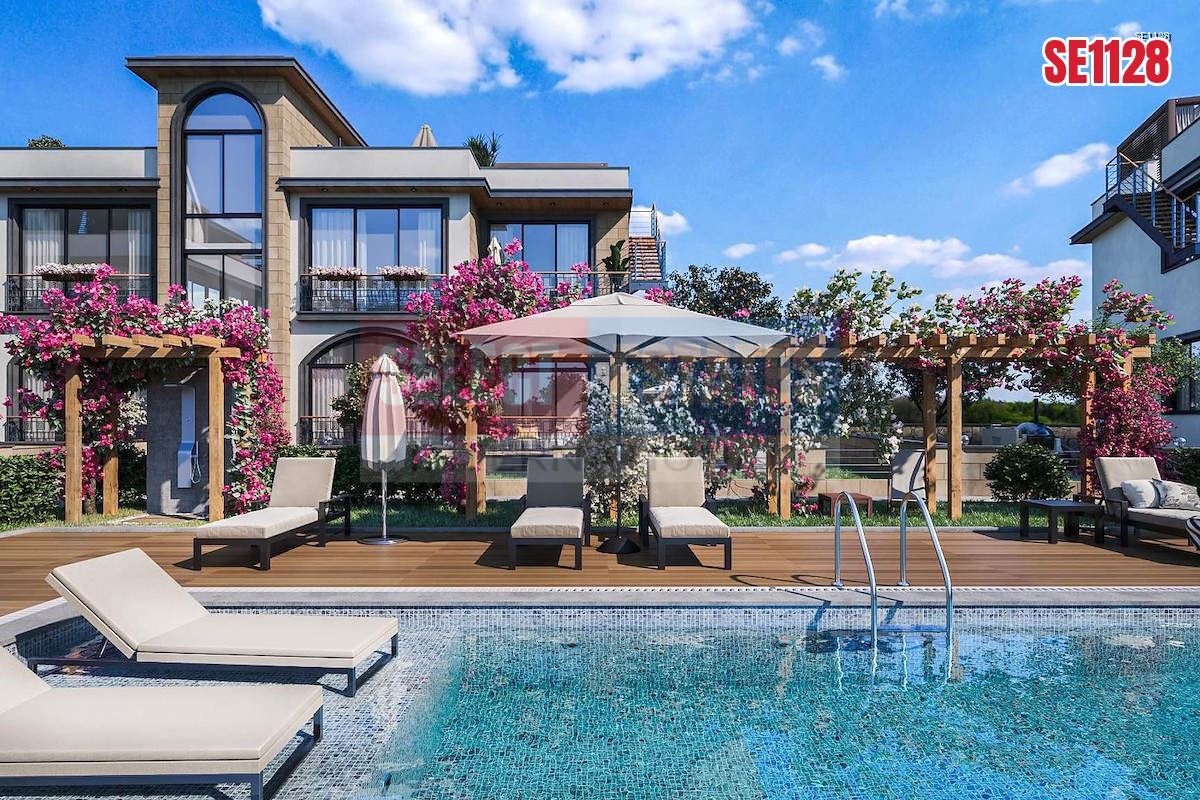 Lapta'da Deniz Manzaralı Lüks Penthouse