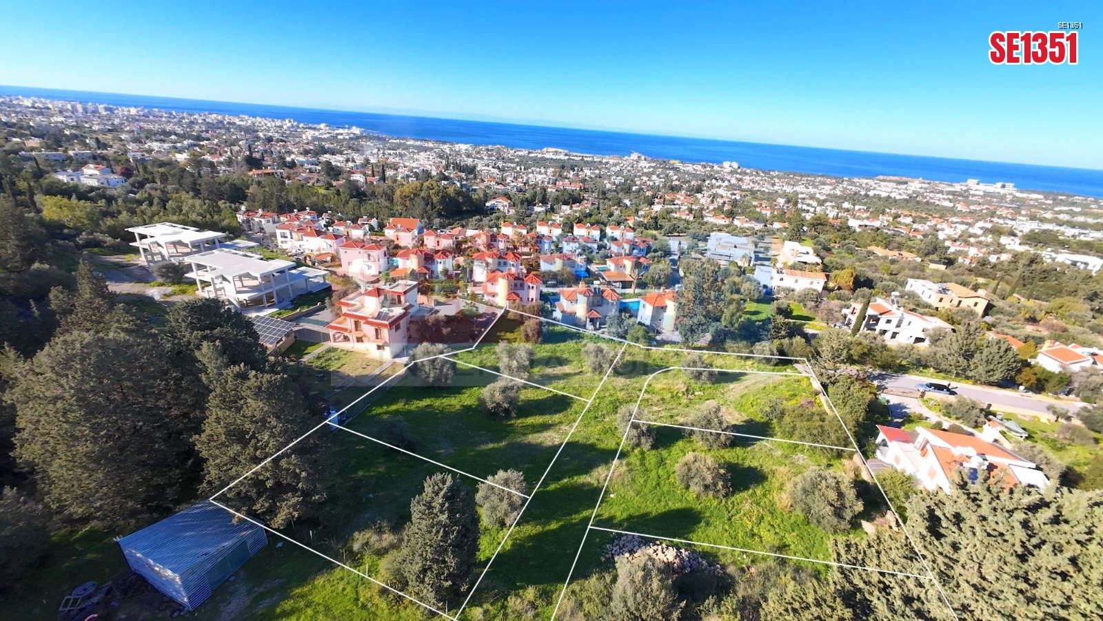 Bellapais Manzaralı 6 Villalık Arsa