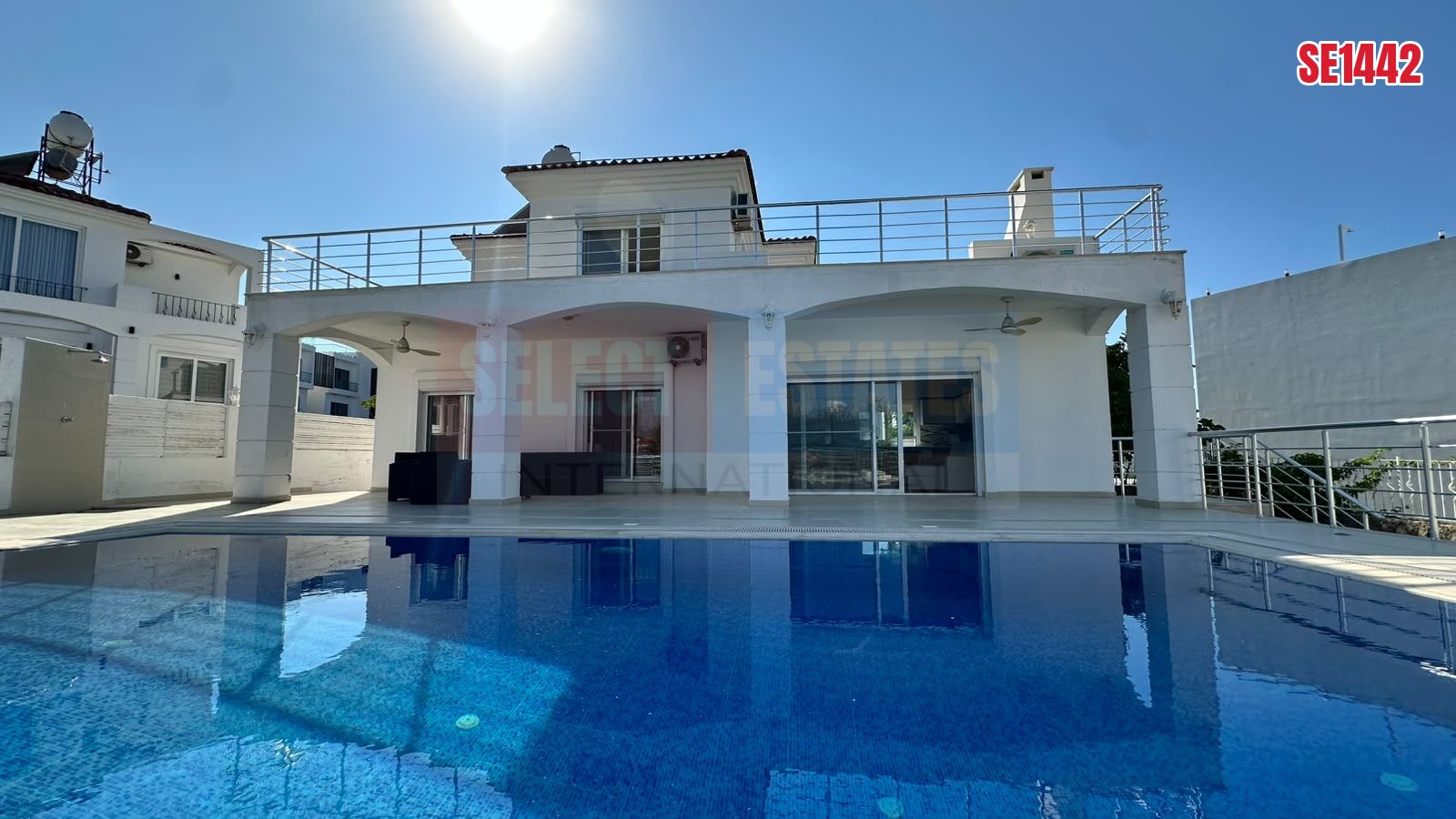 Sea View Pool Villa, Karsiyaka, North Cyprus Properties for Rent