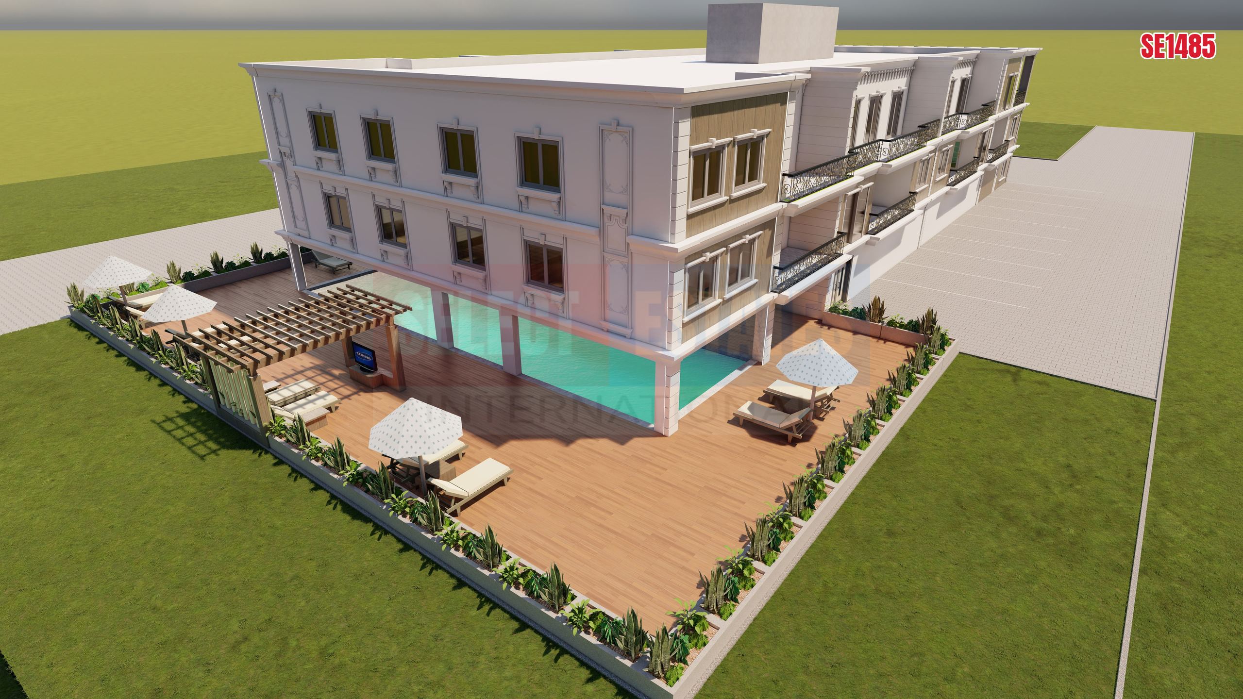 3 Yatak Odalı Deniz Manzaralı Daire, İskele, Kuzey Kıbrıs Satılık Emlaklar