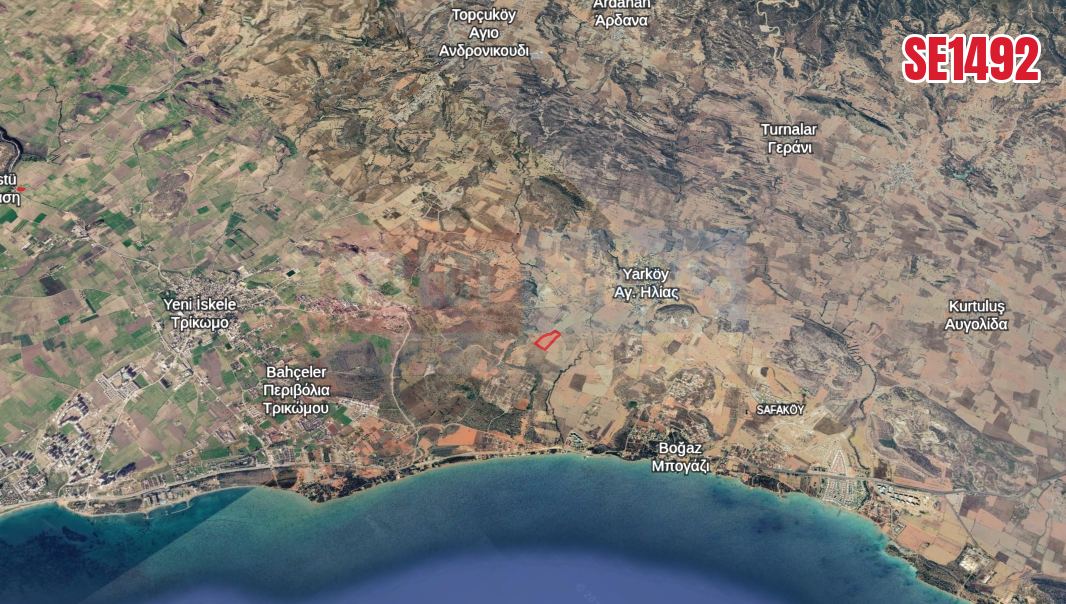 Geniş Konut İmar Arazi Yarköy İskele, Satılık Kuzey Kıbrıs Emlakları
