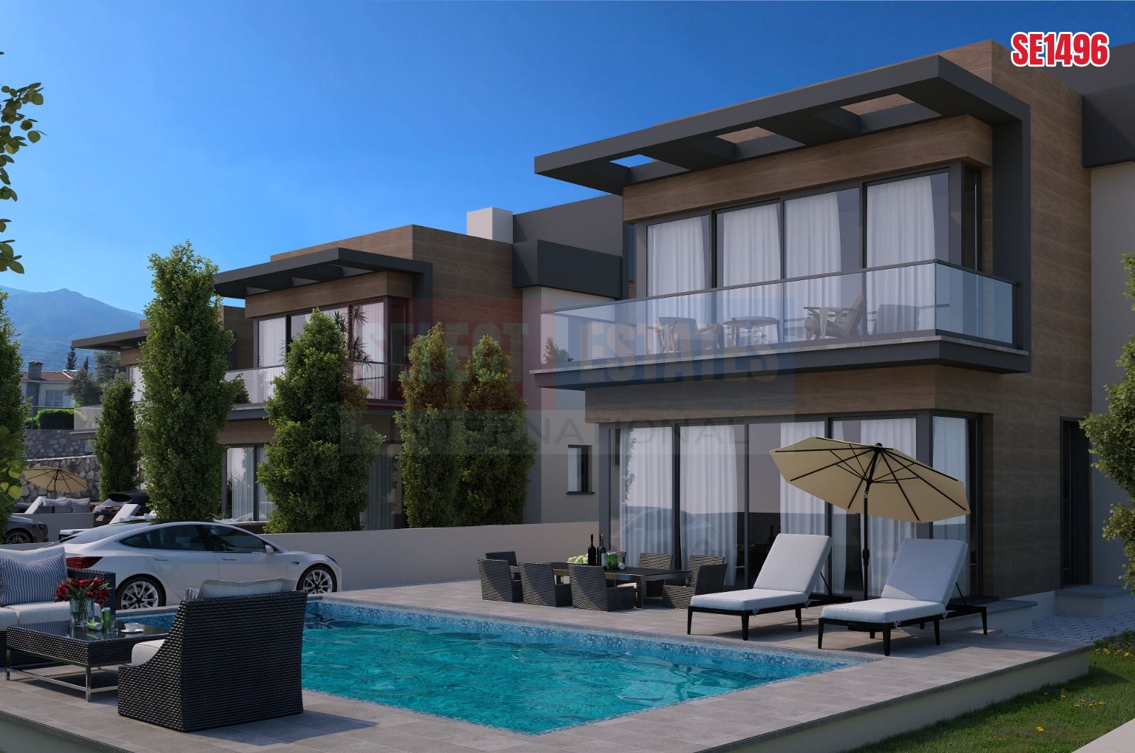 Türk Koçanlı Deniz Manzaralı Villa, Kuzey Kıbrıs Satılık Emlaklar