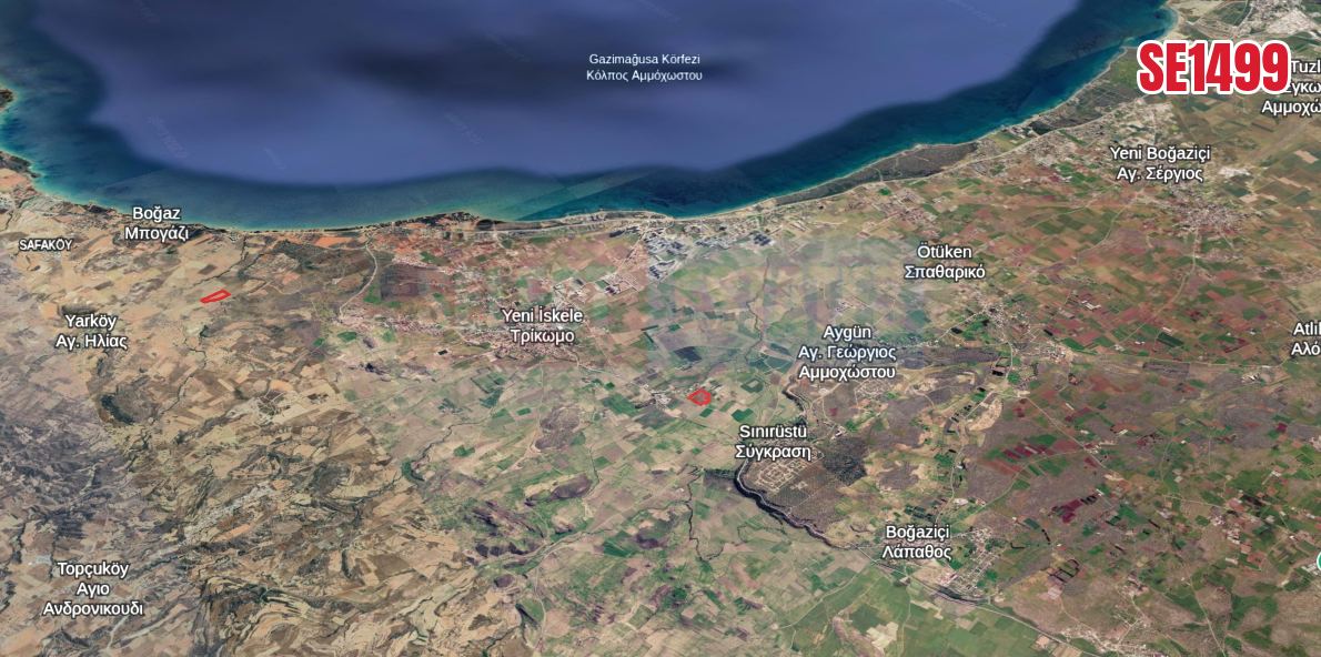 Deniz Manzaralı Arsa, Sınırüstü, İskele, Kuzey Kıbrıs Satılık Emlaklar