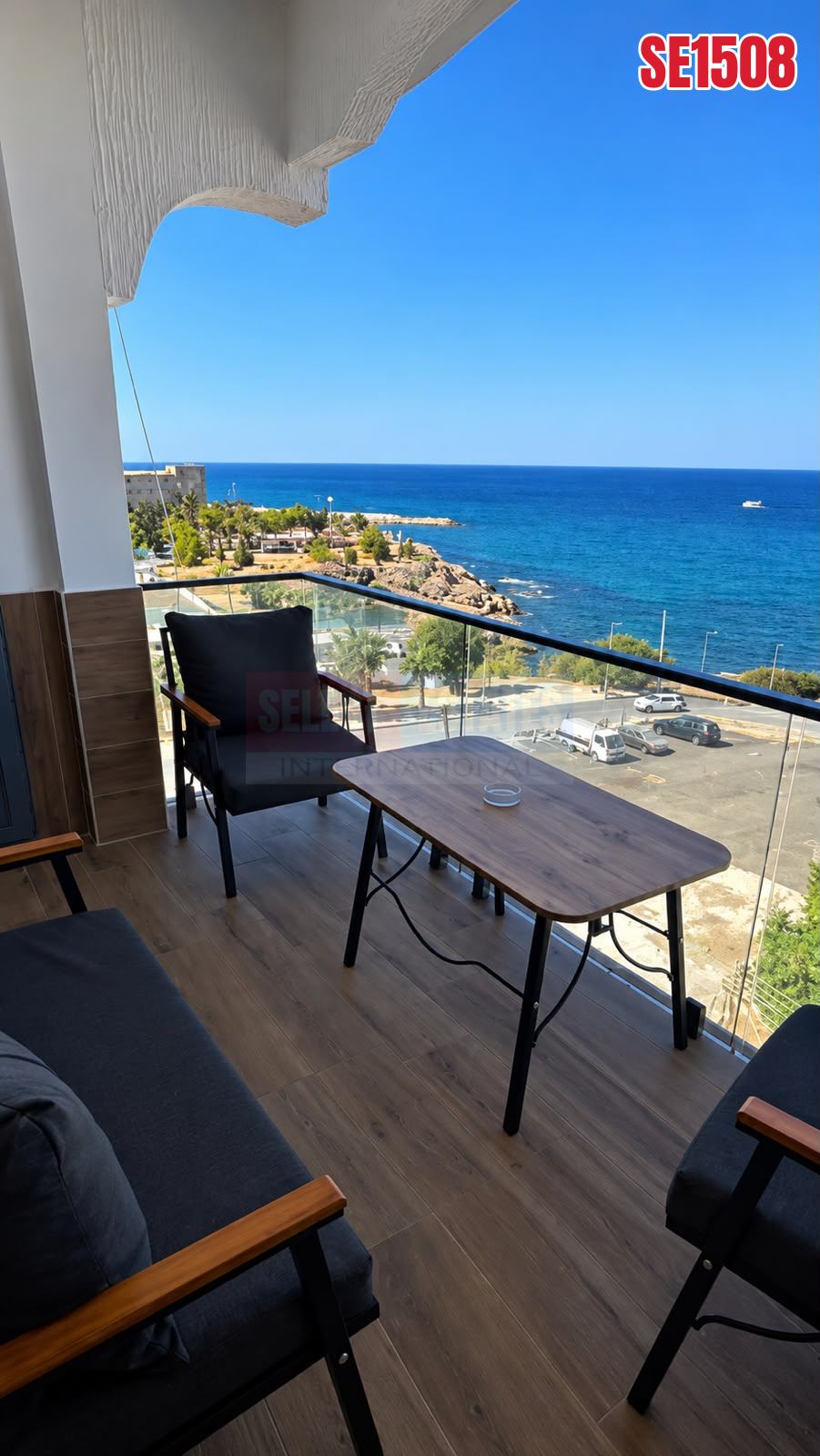 Furnished 2-Bedroom Apartment, Kyrenia Center, North Cyprus Properties for Rent