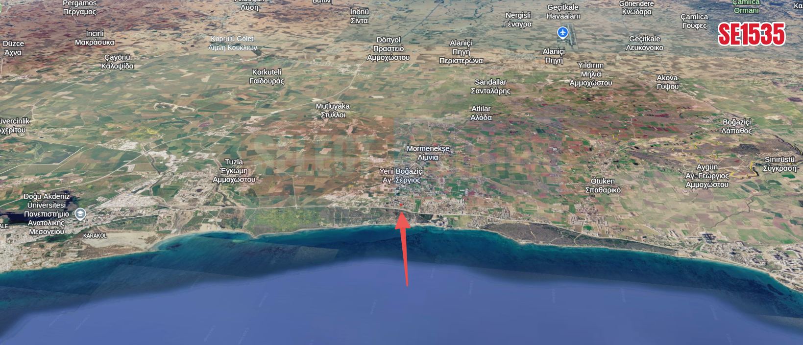 Sea View Plot, Yeni Boğaziçi, North Cyprus Properties for Sale