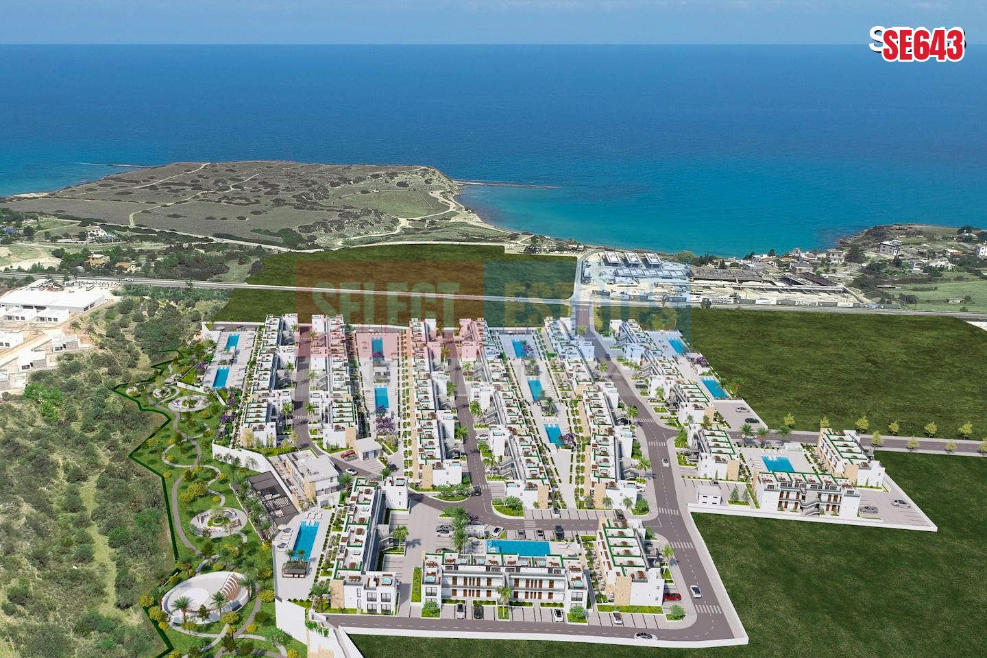Luxury Studio with Sea View in Tatlısu