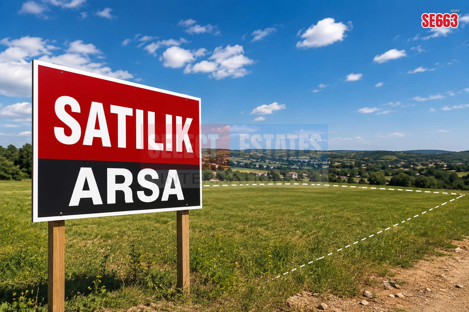 Girne Merkezde Apartmanlık Arsa