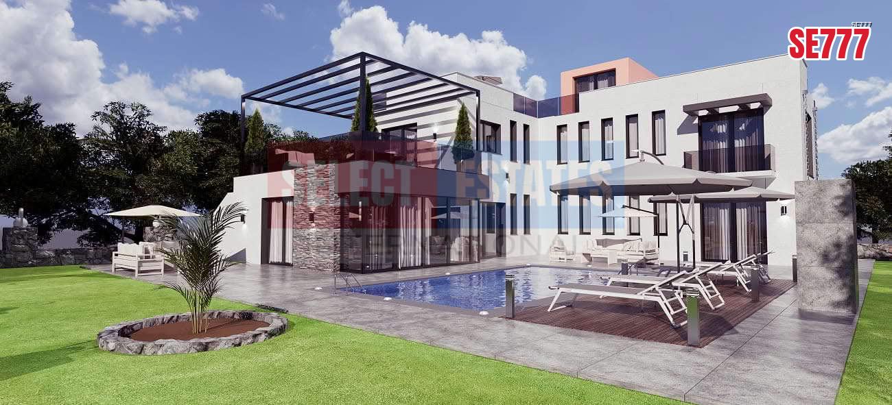 Luxury Detached Villa with Pool in Karşıyaka