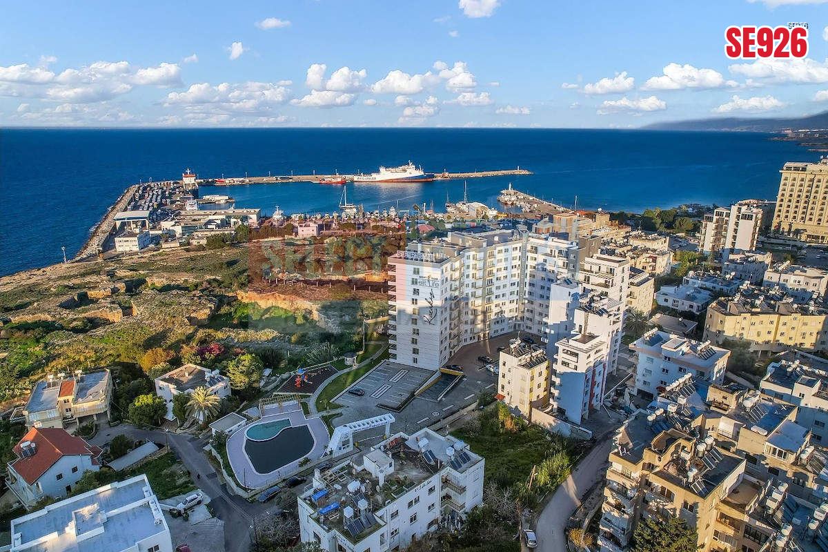 Girne Merkezde Deniz Manzaralı Daire