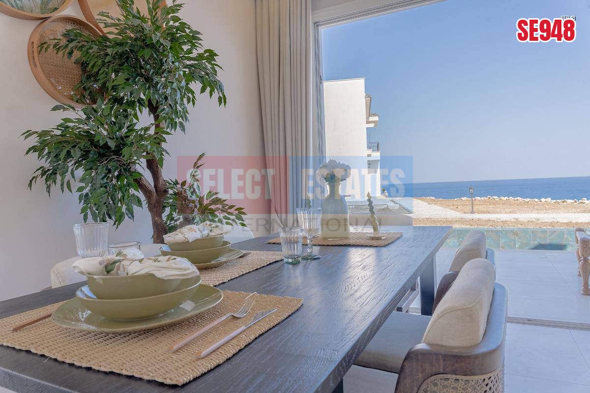 Girne Bahçeli Deniz Manzaralı Daire