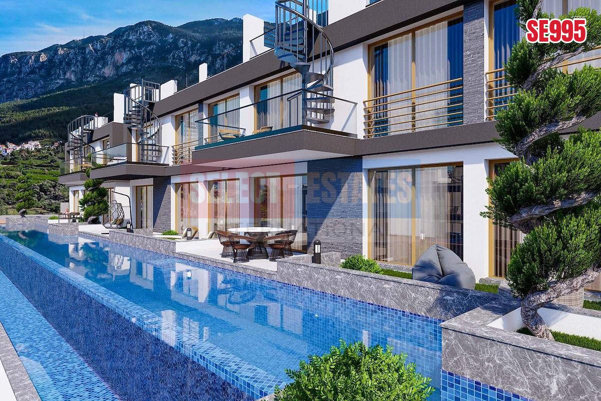 Lapta Luxury Penthouse with Sea View